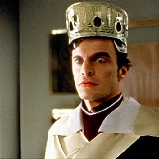 Image similar to French medieval king in American Psycho (1999)