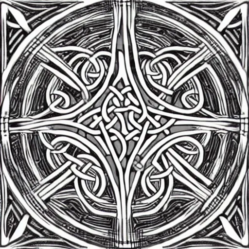 Image similar to celtic design tentacled