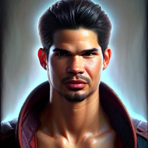 Prompt: a fantasy style portrait painting of steven strait oil painting unreal 5 daz. rpg portrait, extremely detailed artgerm greg rutkowski greg hildebrandt tim hildebrandt