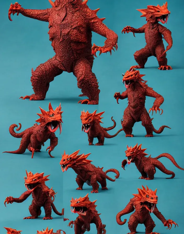 Image similar to small stylized kaiju!!! sofubi!!!! promo shots 4 k photography