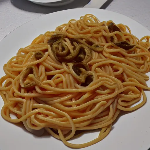 Image similar to plate of spaguetti shaped snakes, super realistic, 4 k, award winning