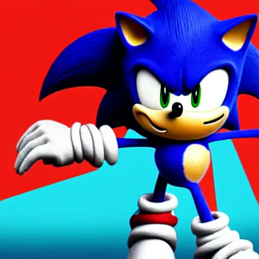 Image similar to sonic the hedgedwarf