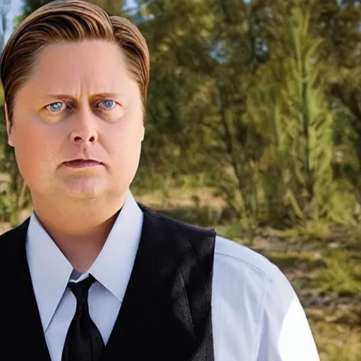 Prompt: Tim Heidecker as Special Agent Decker, promotional image.