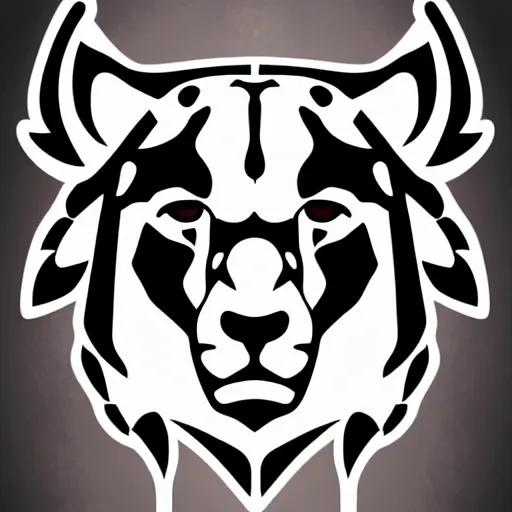 Prompt: nfl logo detailed vector cheetah, fierce