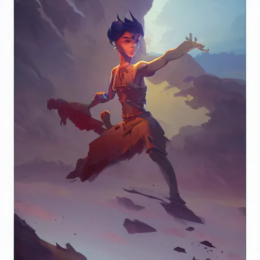 Image similar to hero world wizard of the coast, behance hd by jesper ejsing, by rhads, makoto shinkai and lois van baarle, ilya kuvshinov, rossdraws global illumination