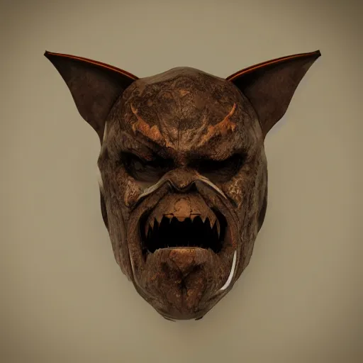 Prompt: a realistic rustic vampire bat steel mask, epic scale, character concept art, face symmetry, intricate accurate details, artstation trending, octane render, cinematic color grading, soft light, rule of thirds, golden ratio, like a professional model, cinematic, 8 k, clear.