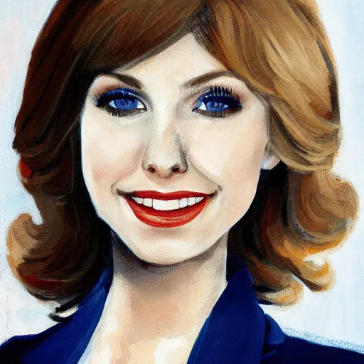 Prompt: Amouranth portrait dressed as the president