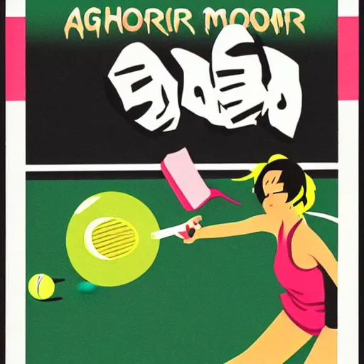 Image similar to a tennis ball monster illustrated by hiroshi nagai