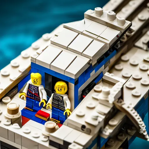 Prompt: lego version of river tam from serenity, 4 k photo, macro shot, dynamic lighting