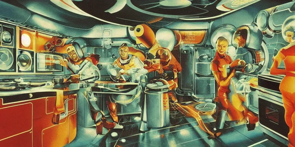 space station kitchen