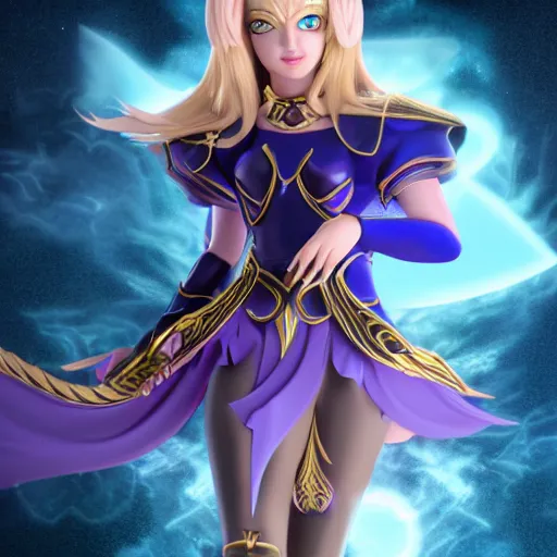 Image similar to beautiful dark magician girl, full body, mystical, ultra details, 8 k,