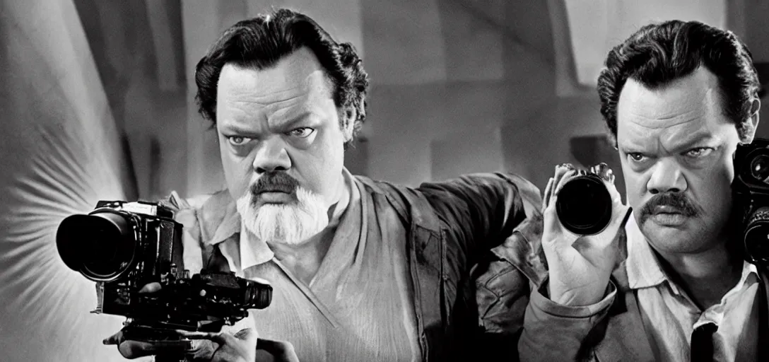 Image similar to a very high resolution image from a new movie. big brother. photorealistic, photography, directed by orson welles