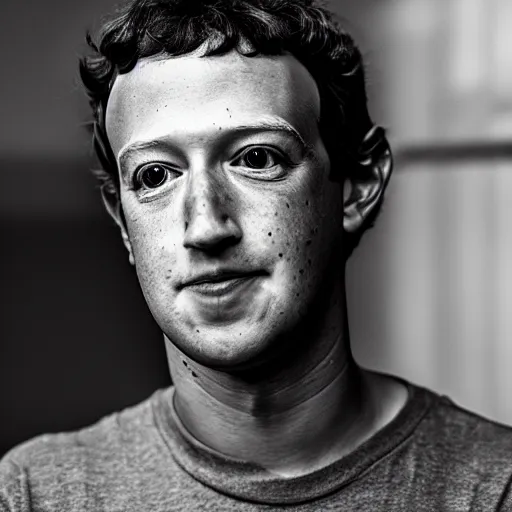 Image similar to mark zuckerberg as a dirty decrepit homeless man, 4 k ultra high detailed