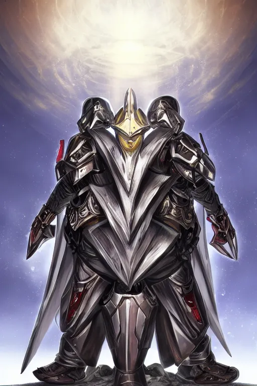 Image similar to helmet armor guardian destiny in witch queen illumination ray tracing hdr fanart arstation by sung choi robot ninja mask and eric pfeiffer and gabriel garza and casper konefal