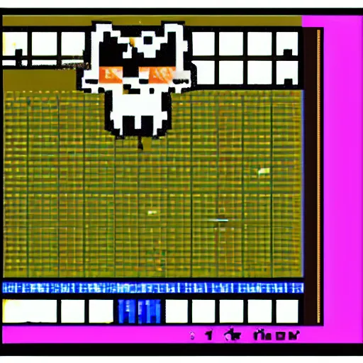 Image similar to a fox in a c 6 4 game