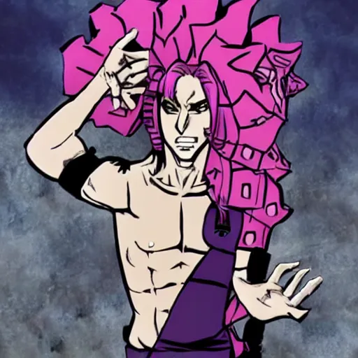 Image similar to diavolo, jojo bizarre adventure