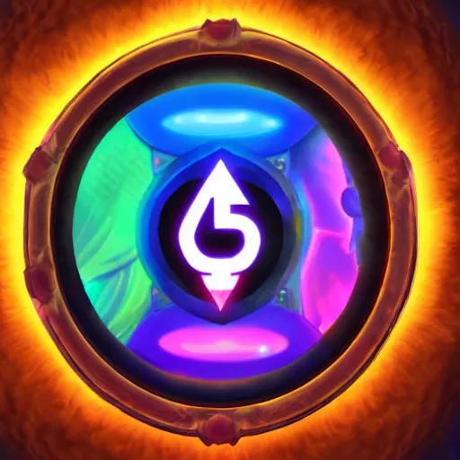 Image similar to chakra epic legends game icon stylized digital illustration radiating a glowing aura global illumination ray tracing hdr fanart arstation by ian pesty and katarzyna da bek - chmiel