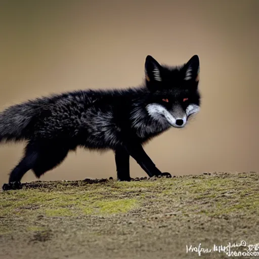 Image similar to black fox