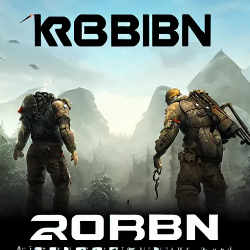 Prompt: Video Game Box Art for the game Robiben Simulator 2022