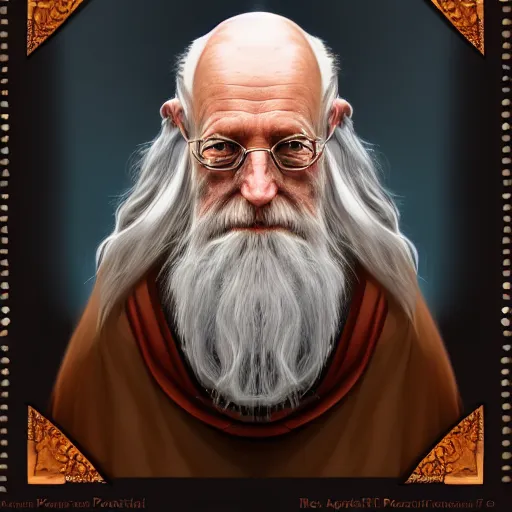 Prompt: portrait of an old wizard, 8 k, digital art, highly detailed