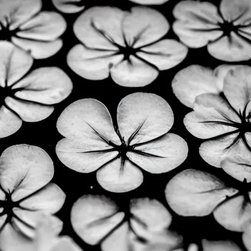 Image similar to zoomed in lilypad, award winning black and white photography