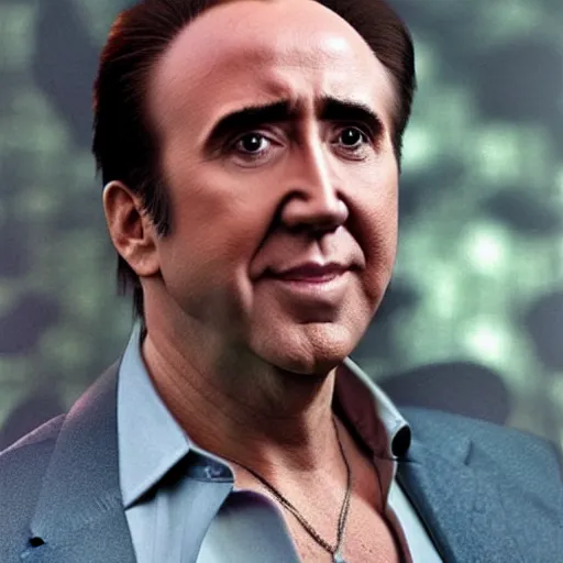 Image similar to nicolas cage as a pokémon