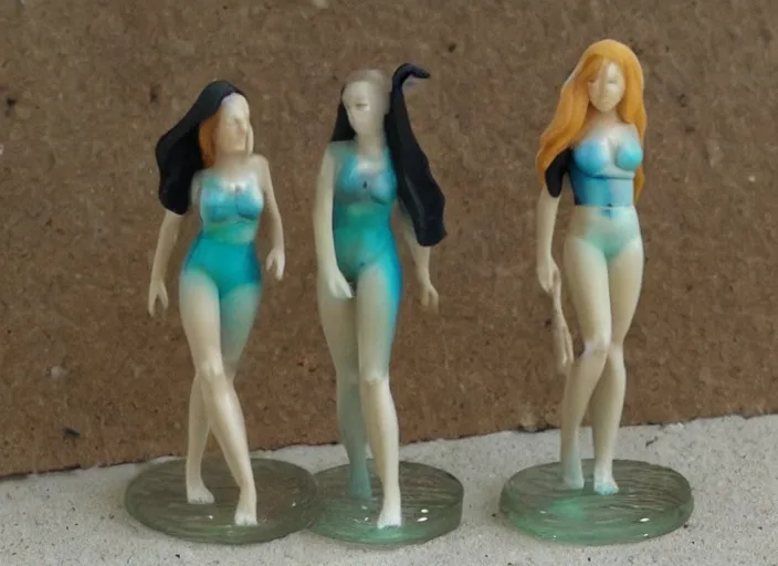 Image similar to Image on the store website, eBay, Full body, 80mm resin figure of People in the beach