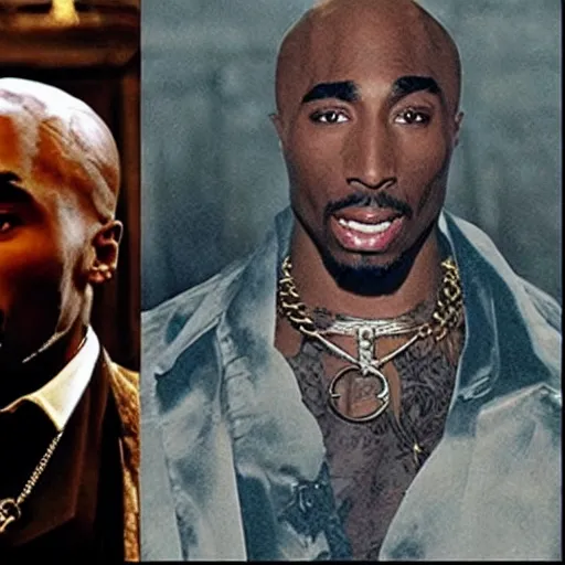 Prompt: Tupac in Harry Potter