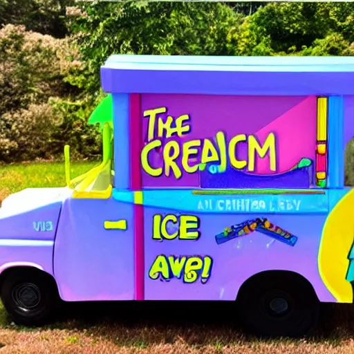 Image similar to the ice cream truck is coming for you