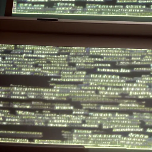 Prompt: computer screen from spike jonze her