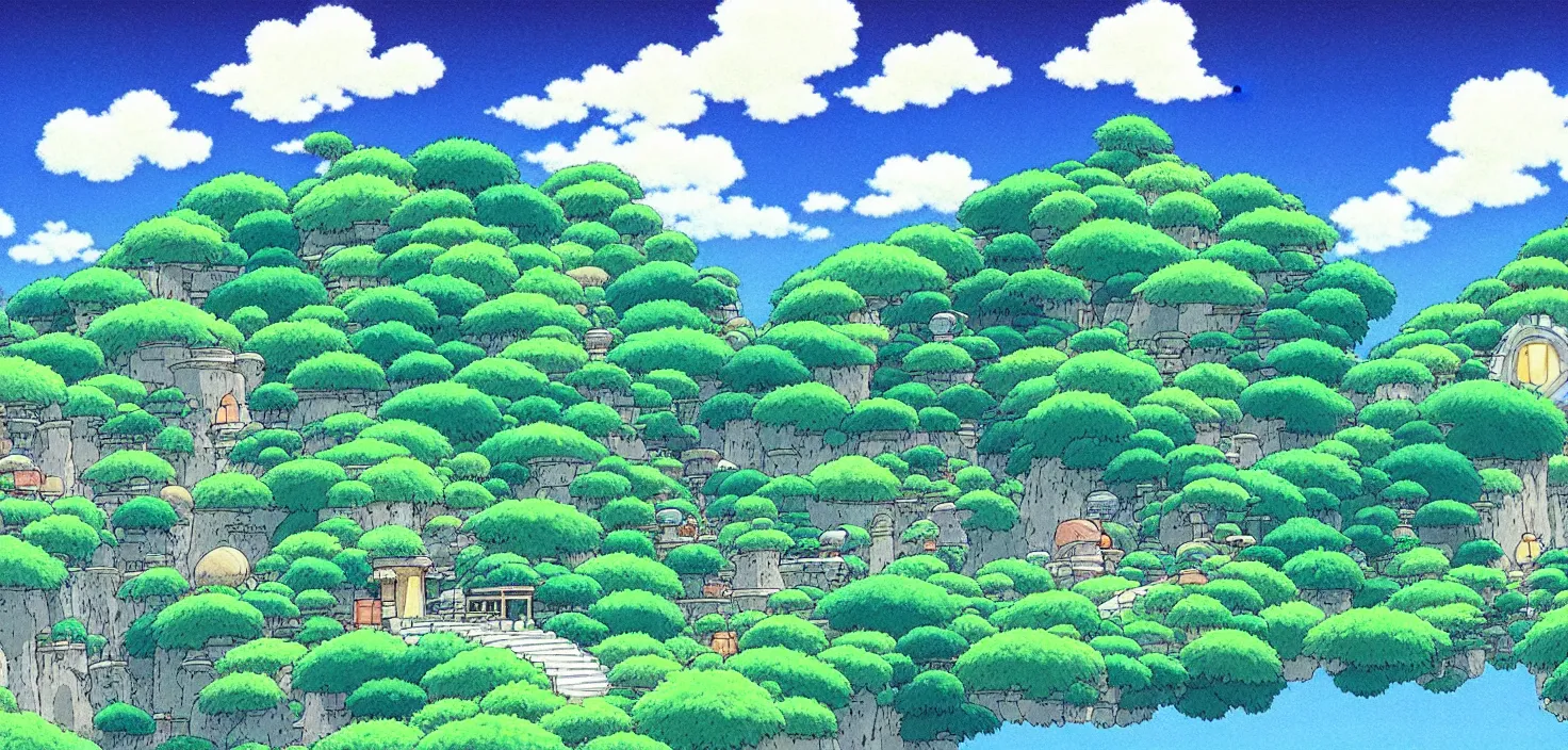 Image similar to exquisite studio ghibli landscape