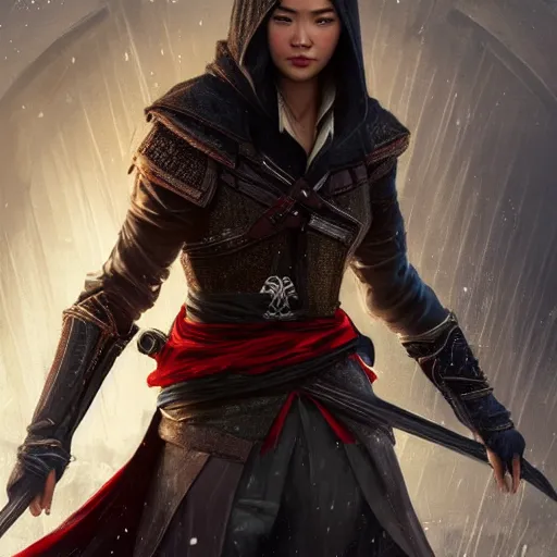 ShaoJunConcept  Arte assassins creed, Ninja mulher, Personagens