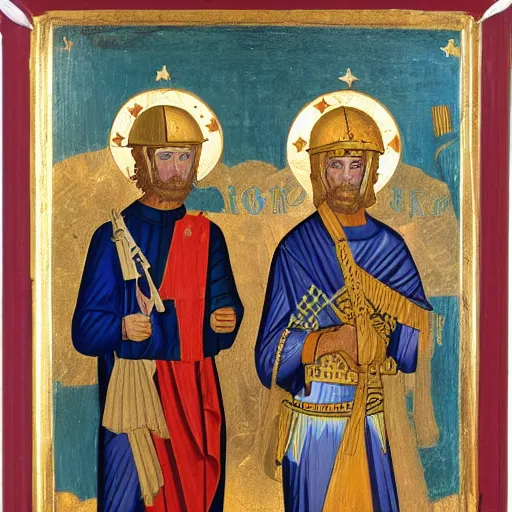 Image similar to United States Military, Byzantine art