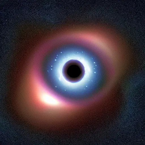 Image similar to Picture of BLack Hole Eating Neutron Star