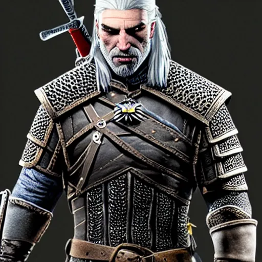 Geralt of Rivia giving a thumbs up | Stable Diffusion | OpenArt