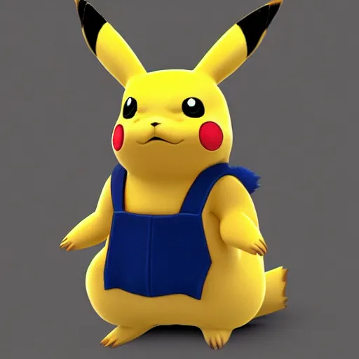 Prompt: Photorealistic pikachu holding a pistol