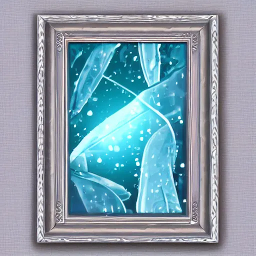 Image similar to icy soloist animation digitalart communion reflections leaf