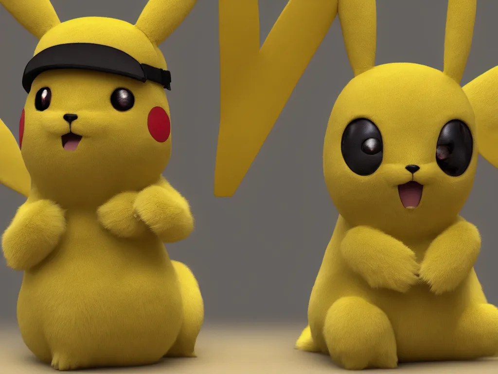 Image similar to furry Pikachu in real life, 8k resolution, ultrarealistic