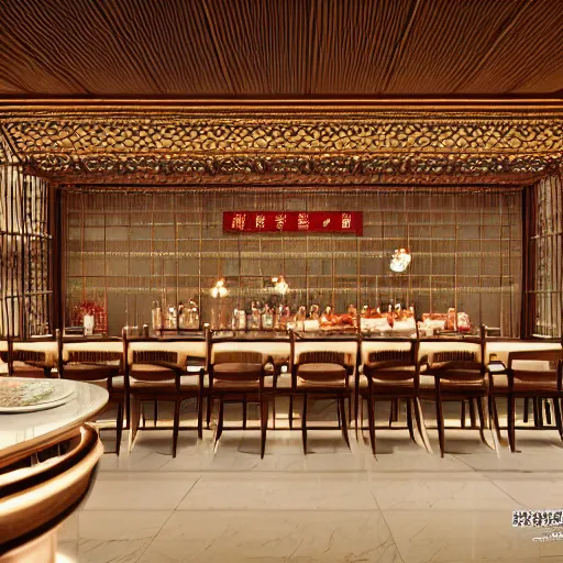 Image similar to a beautiful hyperdetailed interior render of roasted string hotpot restaurant restaurant yan'an, wall corner, from china, with merchant logo, fine delicate structure, chinese style, simple composition, simple style structure decoration design, victo ngai, 4 k hd