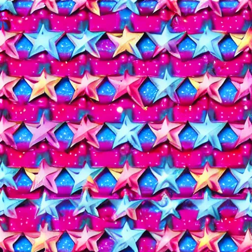 Image similar to coloured detailed 4 k paper stars background
