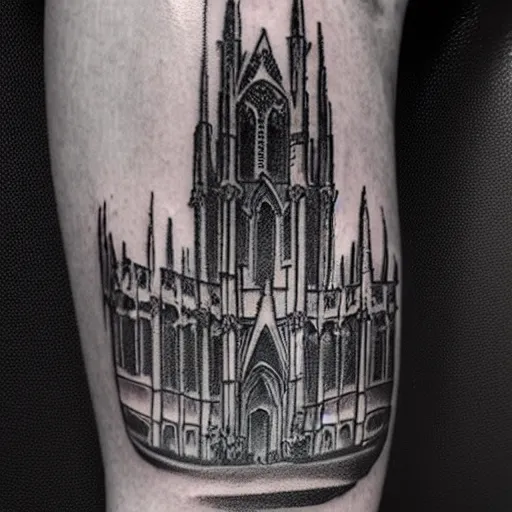 Tattoo Of Architectural Inspiration  KickAss Things