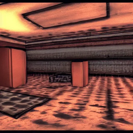 Image similar to david cronenberg's videodrome as a ps 1 survival horror game developed by team silent