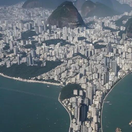 Prompt: The Fall of Rio de Janeiro, editorial footage