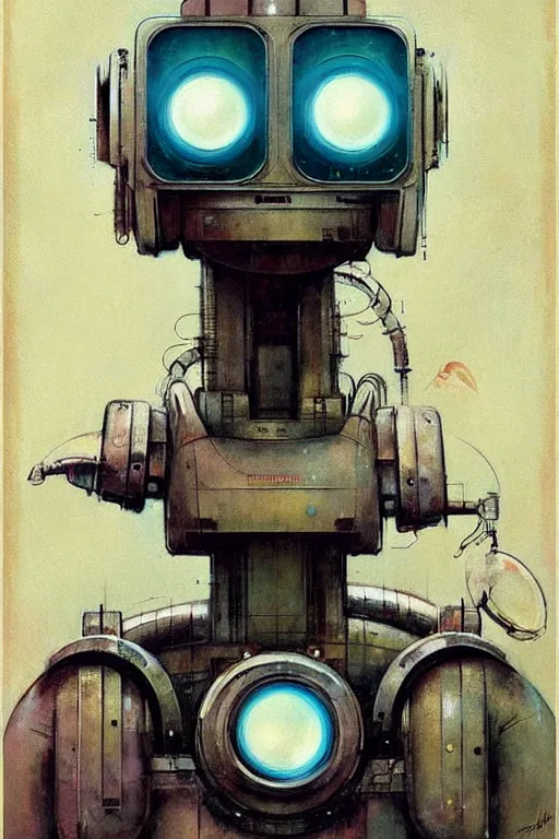 Prompt: ( ( ( ( ( 1 9 5 0 s retro future robot android science movie poster abstract. muted colors. ) ) ) ) ) by jean - baptiste monge!!!!!!!!!!!!!!!!!!!!!!!!!!!!!!