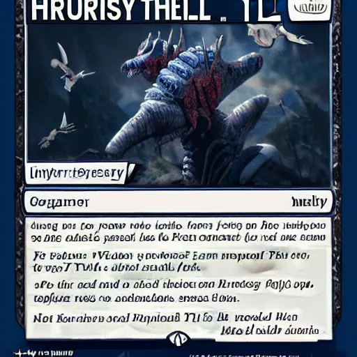 Prompt: the thrussy herald