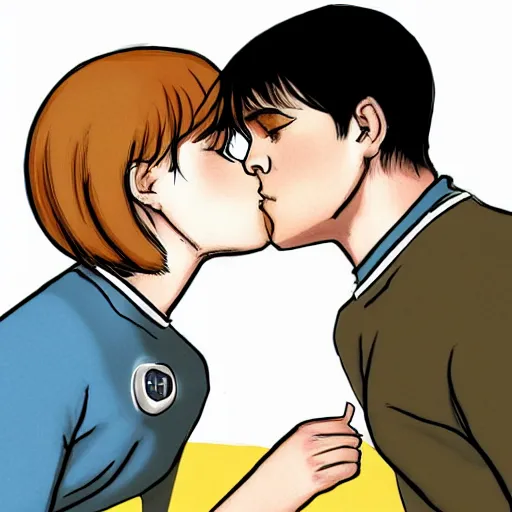 Image similar to + SPIRK KISS FANART + YOUTUBE ART + TUMBLR ART