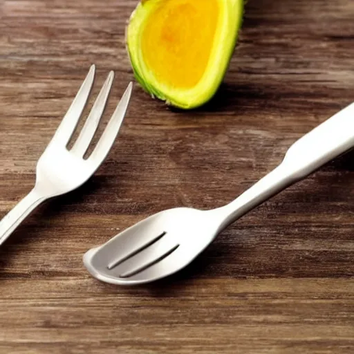 Image similar to fork-spoon