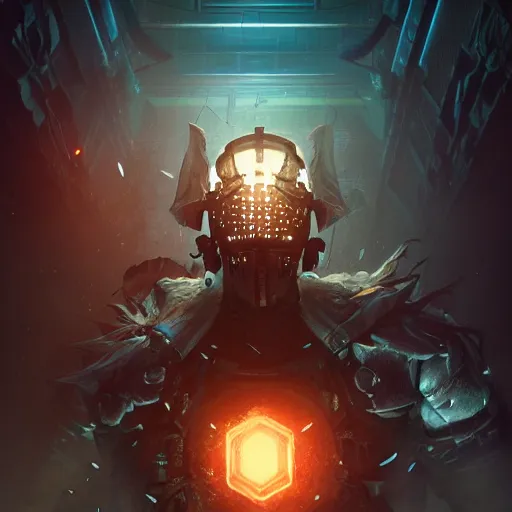 Image similar to isometric Dead Space Diablo action role playing game by artgerm and greg rutkowski, alphonse mucha, cgsociety and beeple highly detailed, sharp focus, cinematic lighting, illustration, art, octane render, Unreal Engine Lumen, very coherent. cinematic, hyper realism, high detail, octane render, 8k