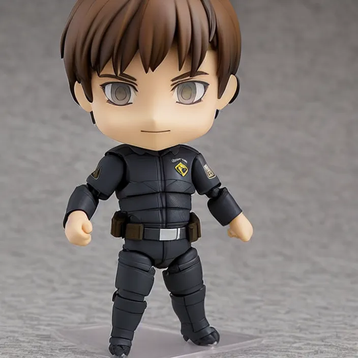 Prompt: christian bale, an anime nendoroid of christian bale, figurine, detailed product photo