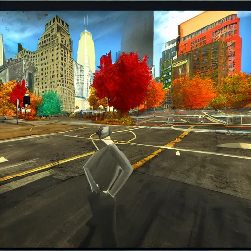 Prompt: nyc on lsd, psychedelic, unreal engine,